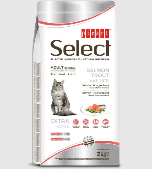 PICART SELECT CAT SENSITIVE STERILIZED LIGHT 400G