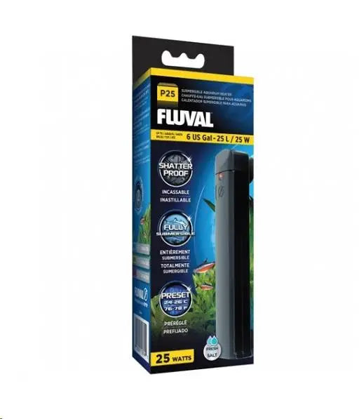 Fluval P25 Pre-set Calentador 24-26º 25L