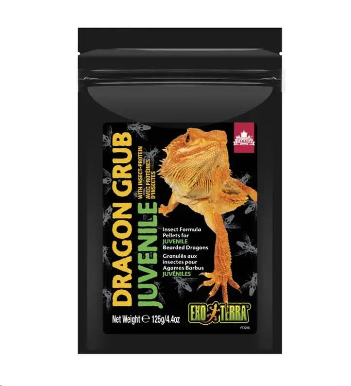 DRAGON GRUB EXO TERRA ALIMENTO DE INSECTOS JUVENIL 125GR