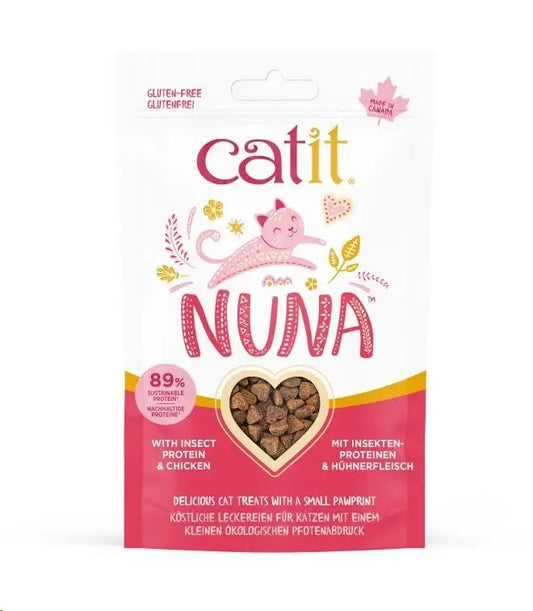 CATIT SNACK NUNA PROTEINA DE INSECTO 67G POLLO