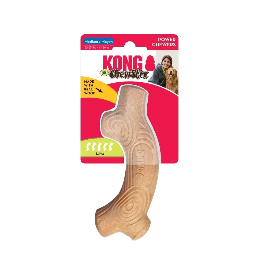KONG juguete perro chewstix palo t-m 13x7x4cm