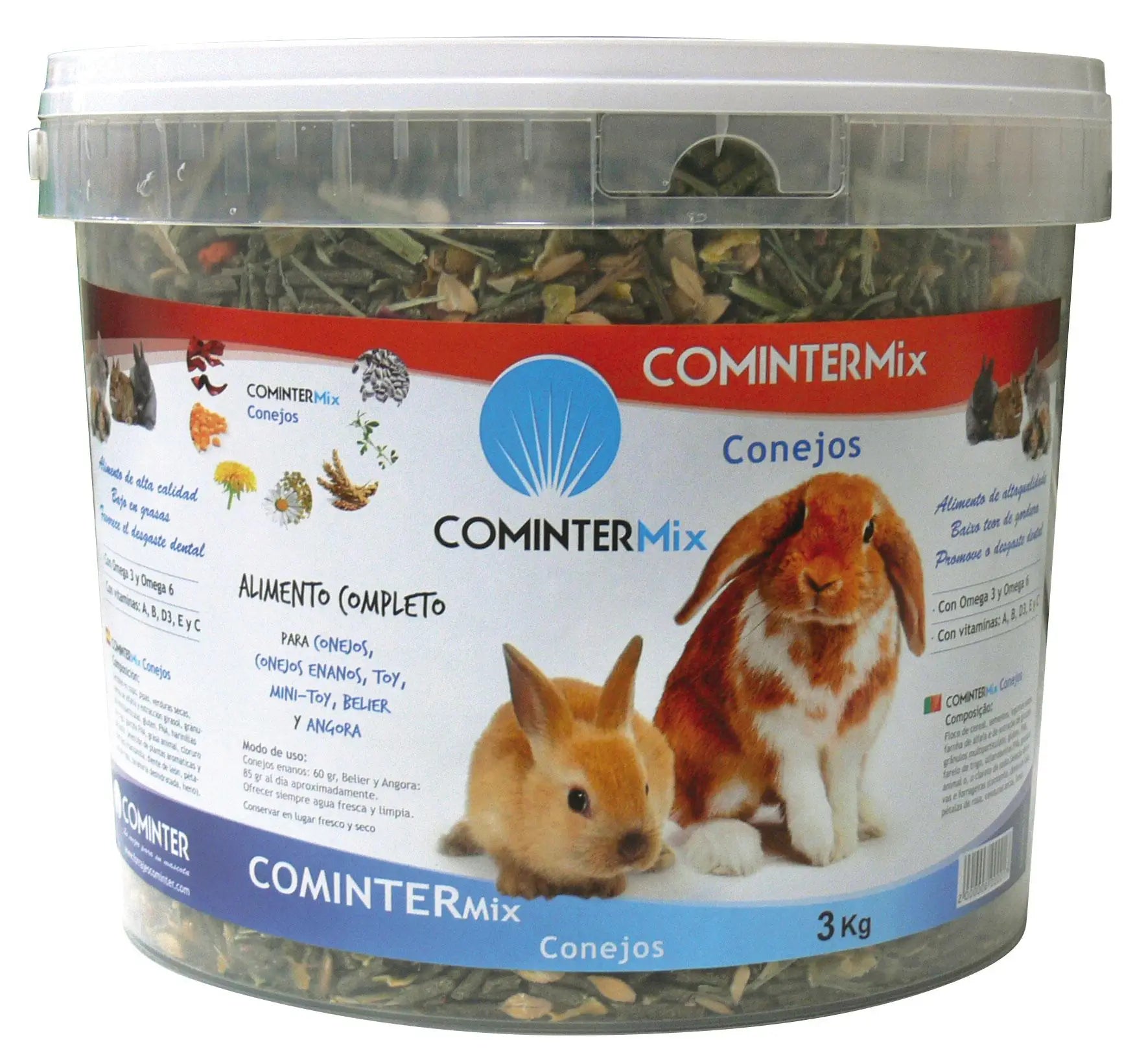 COMINTER MIX NATURE CONEJOS 3KG