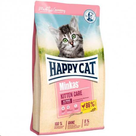 Happy Cat Minkas Kitten 1.5KG (Ave de corral)