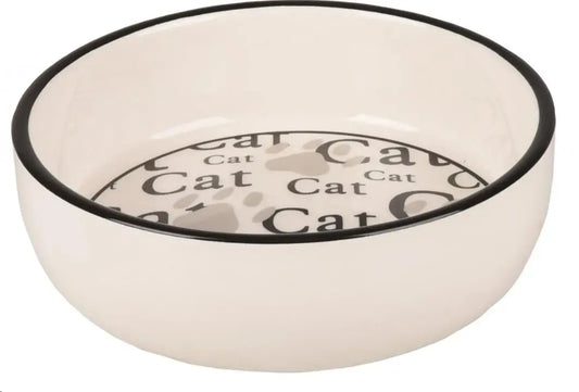 FLAMINGO COMEDERO CERAMICA GATO CAT 13CM