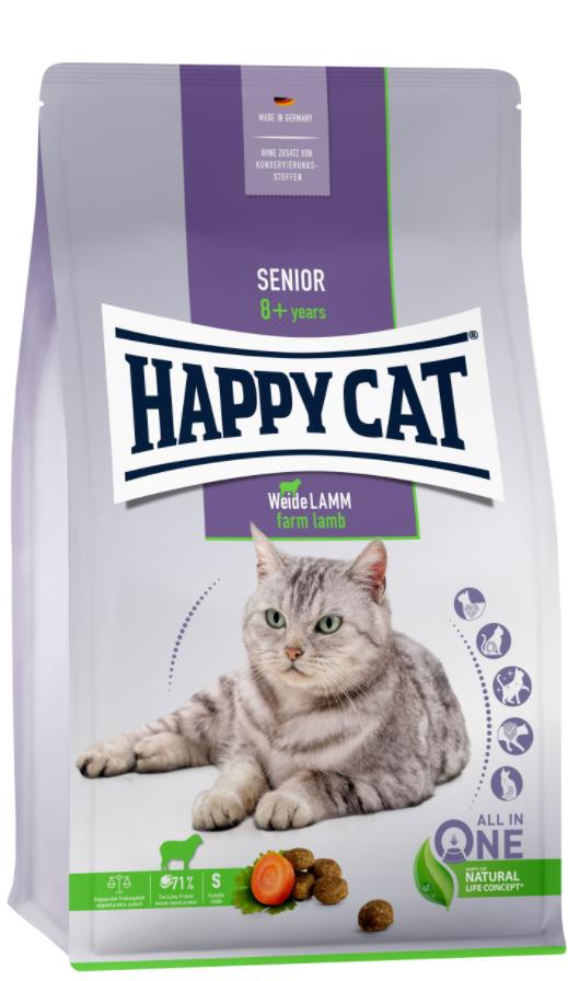 Happy Cat Senior WeideLamm 4 kg (Cordero)
