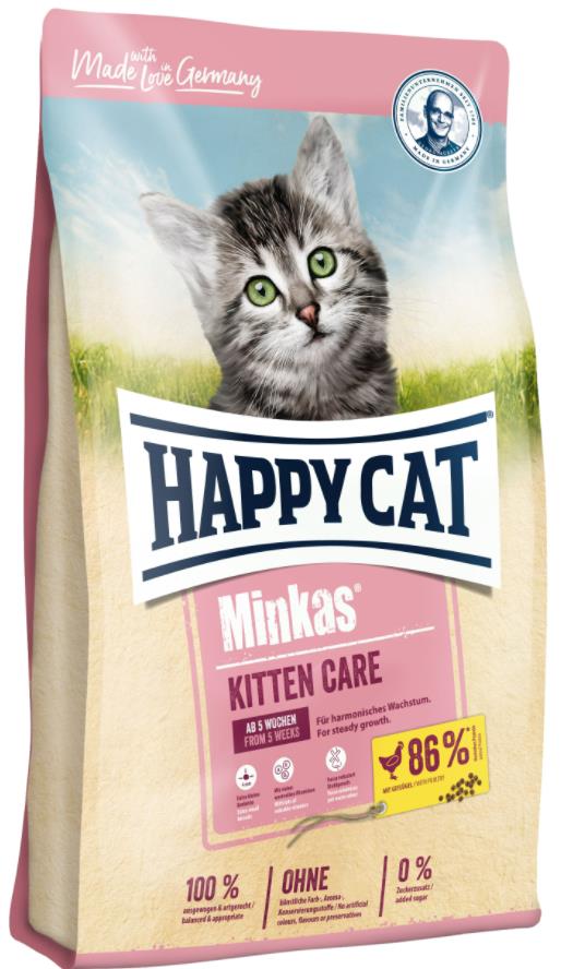 Happy Cat Minkas Kitten Care Geflügel10 kg (Ave de corral)