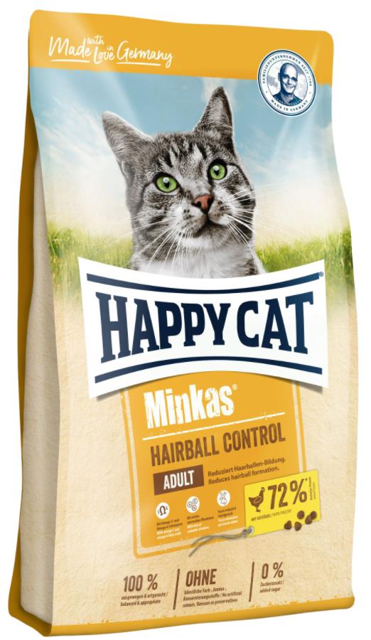 Happy Cat Minkas Hairball Control Geflügel 10 kg (Ave de corral)