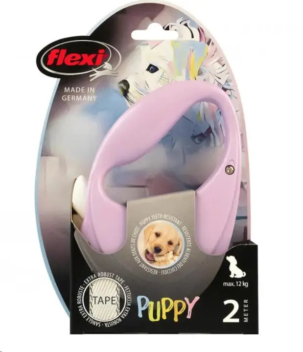 FLEXI PUPPY CINTA AZUL CLARO 2M