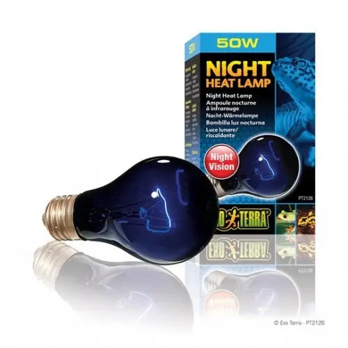 EXO TERRA NIGHT GLO LµMPARA INCANDESCENTE 50 W