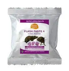 FLOWER HUERTA RATICIDA FLASH PASTE 4 200GR ALFACLORALOSA