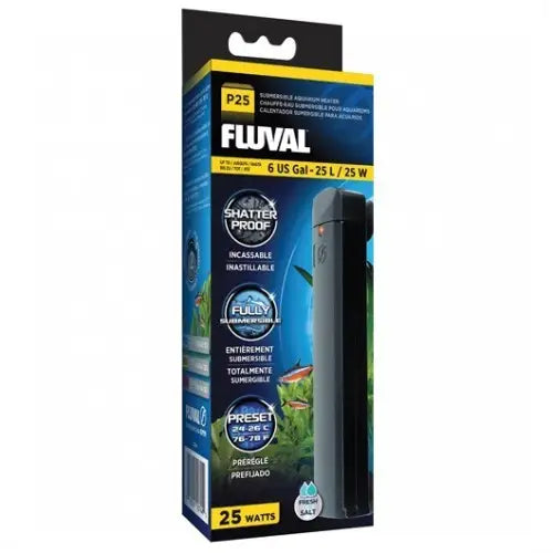 Fluval P25 Pre-set Calentador 24-26§C 25l