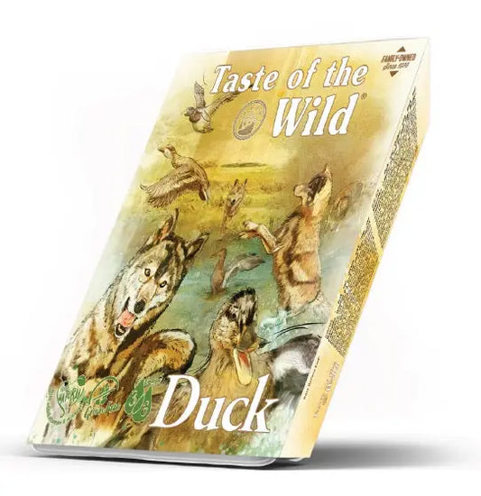 TASTE OF THE WILD DOG DUCK & CHICKEN TARRINA 390GR HUMEDO