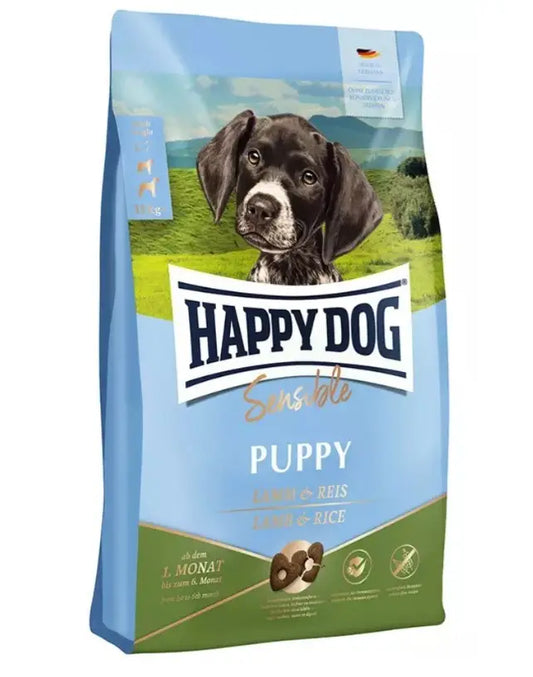 Happy Dog Sensible Puppy Cordero y Arroz 10Kg