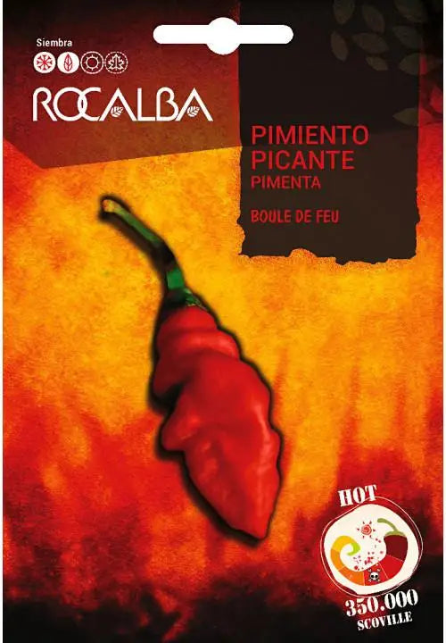 SEMILLA PIMIENTO PICANTE BOULE DE FEU  