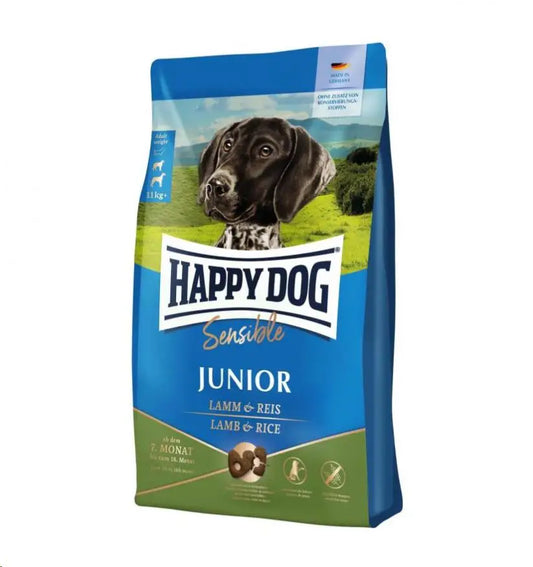 Happy Dog Sensible Junior Cordero y Arroz 10Kg