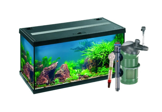 ACUARIO EHEIM AQUASTAR 54 NEGRO LED(60X30X31) Edición Limitada