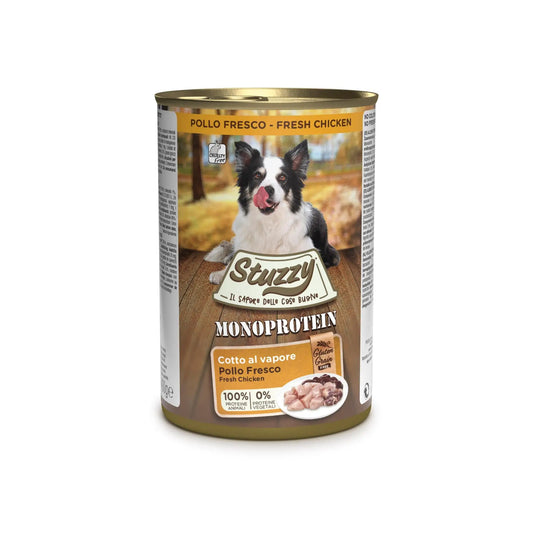 STUZZY MONOPROTEIN LATA DE PERRO 400gr POLLO