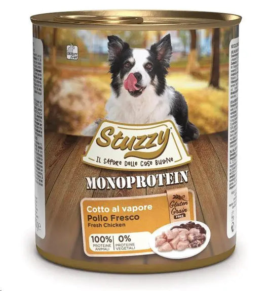 STUZZY MONOPROTEIN LATA DE PERRO 800gr POLLO