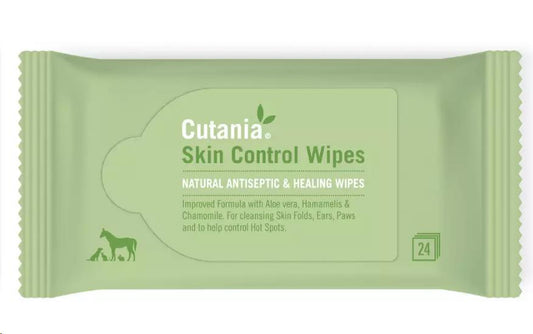 CUTANIA Skin Control Wipes 24 toallitas