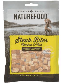 Snack Dog NATUREFOOD Steak Bites Pollo 100g