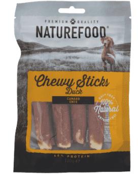 Snack Dog NATUREFOOD Palitos Masticables Pato 100g