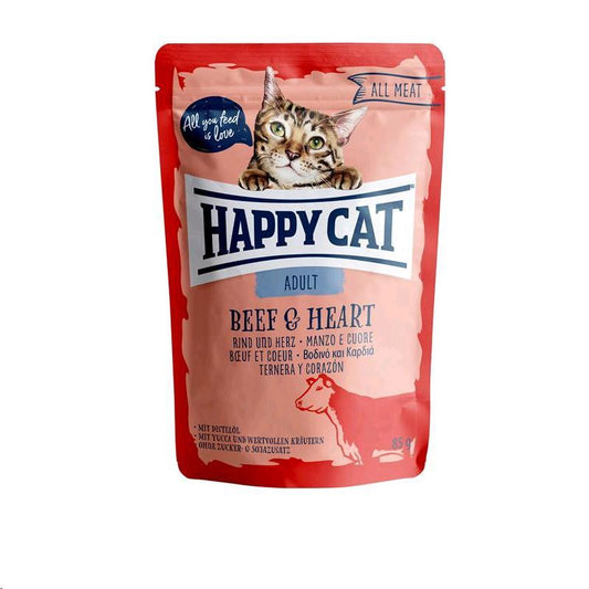 Happy Cat Adult Solo Carne sobre 85g.