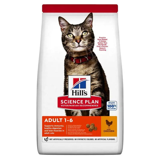 HILL'S SP FELINE ADULTO CON POLLO 3KG