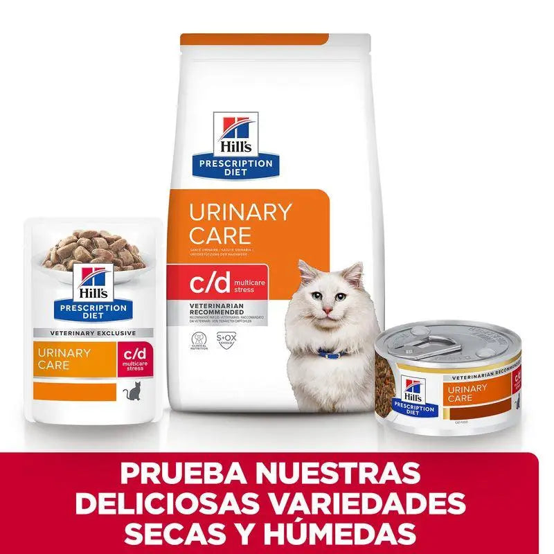 HILL'S FELINE C/D STRESS 1.5KG (enfermedad urinaria)