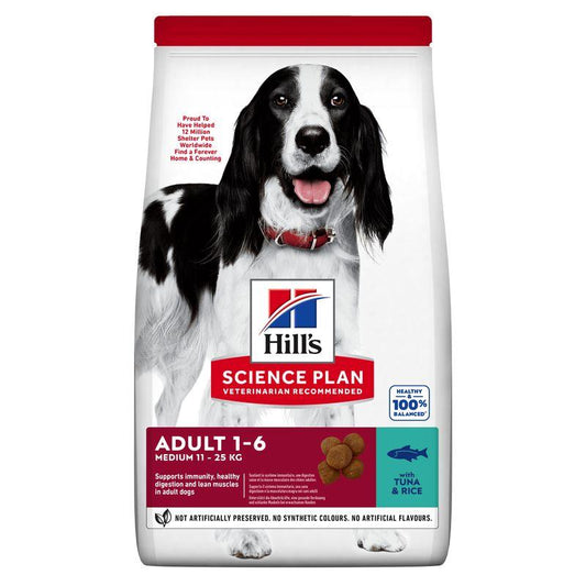 Hill's SP Canine Adult Medium Atún & Arroz 12kg