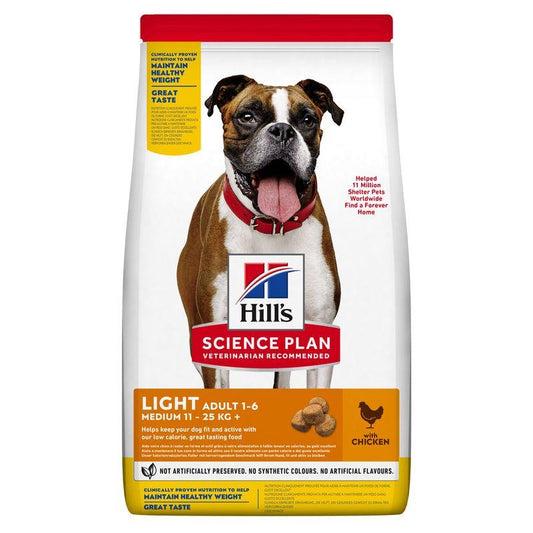 Hill's SP Canine Adult Light Medium Pollo 2.5kg