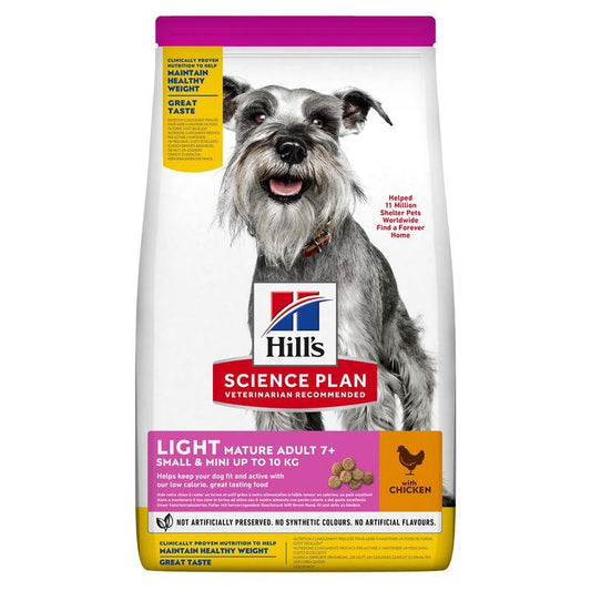 Hill's SP Canine Mature Adult 7+ Light Small & Mini Pollo 2.5kg