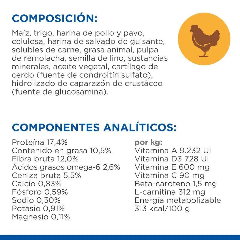 Hill's SP Canine Mature Adult 7+ Light Medium Pollo 14kg