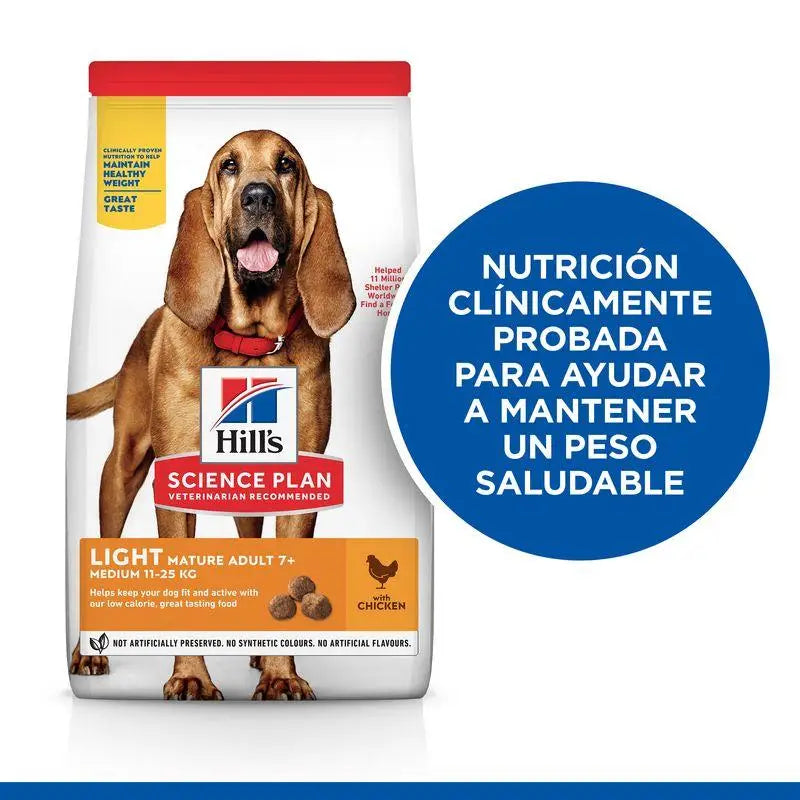 Hill's SP Canine Mature Adult 7+ Light Medium Pollo 14kg