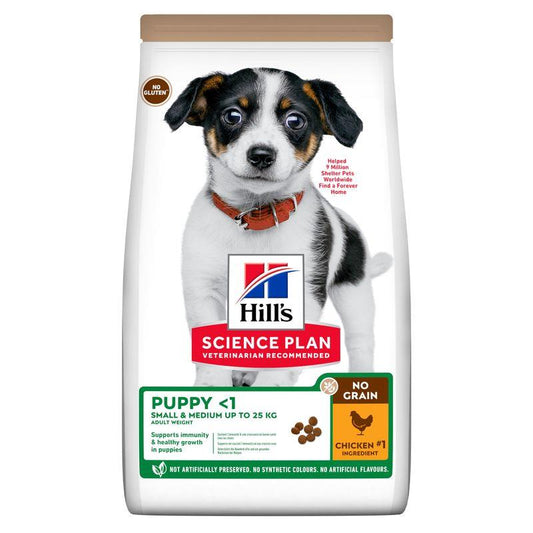 Hill's SP Canine Puppy Medium & Small No Grain Pollo 14kg