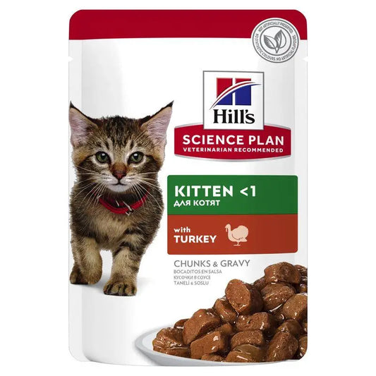 Hill's SP Feline Kitten Pavo 85g sobre