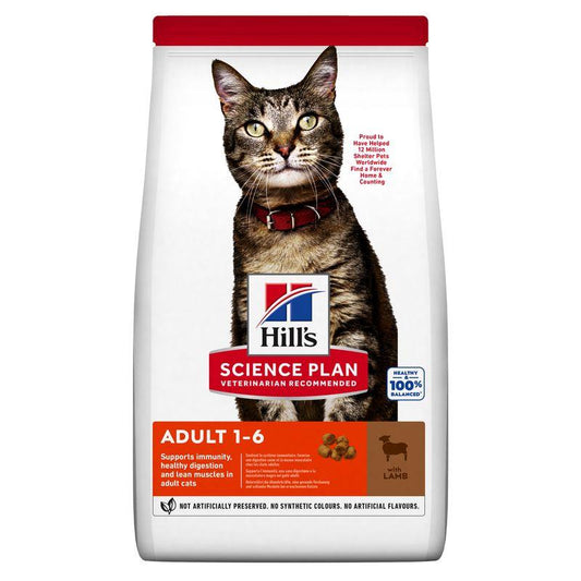 Hill's SP Feline Adult Cordero & Arroz 10kg