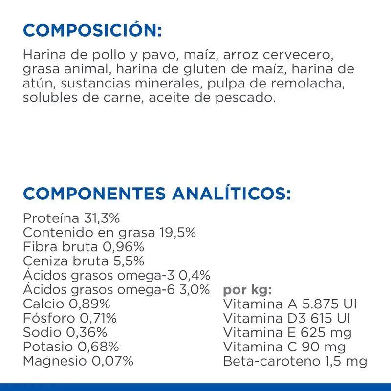 Hill's SP Feline Adult Atún 10kg