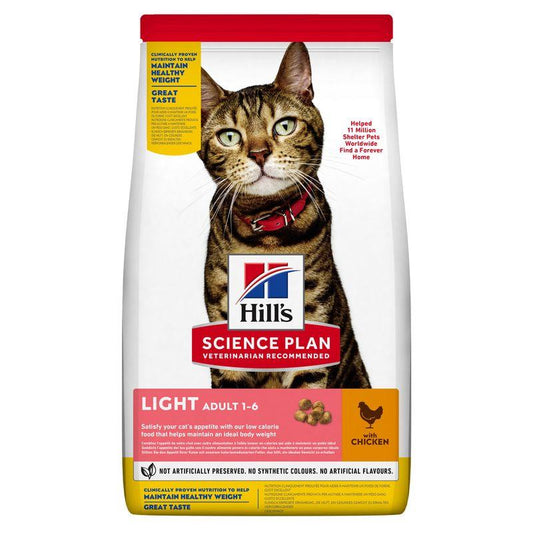 Hill's SP Feline Adult Light Pollo 3kg