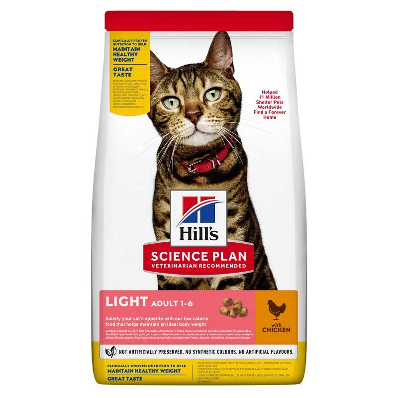 Hill's SP Feline Adult Light Pollo 7kg