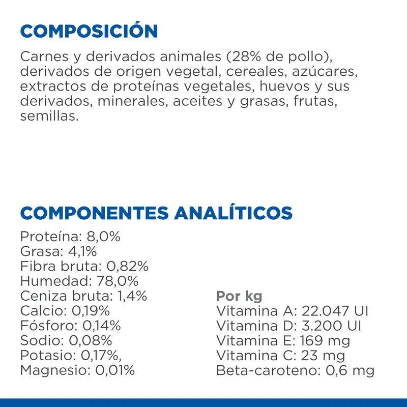 Hill's SP Feline Adult Perfect Digestion Pollo 85g sobre