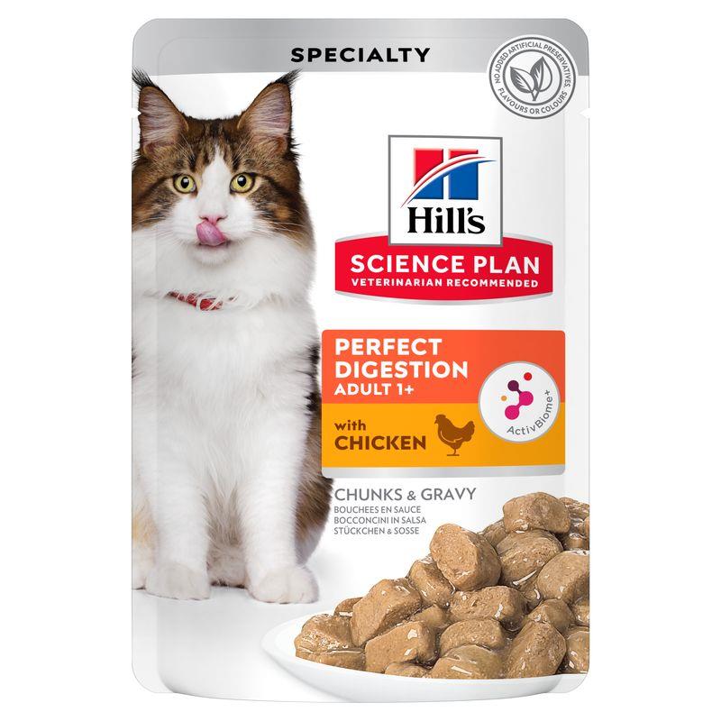 Hill's SP Feline Adult Perfect Digestion Pollo 85g sobre