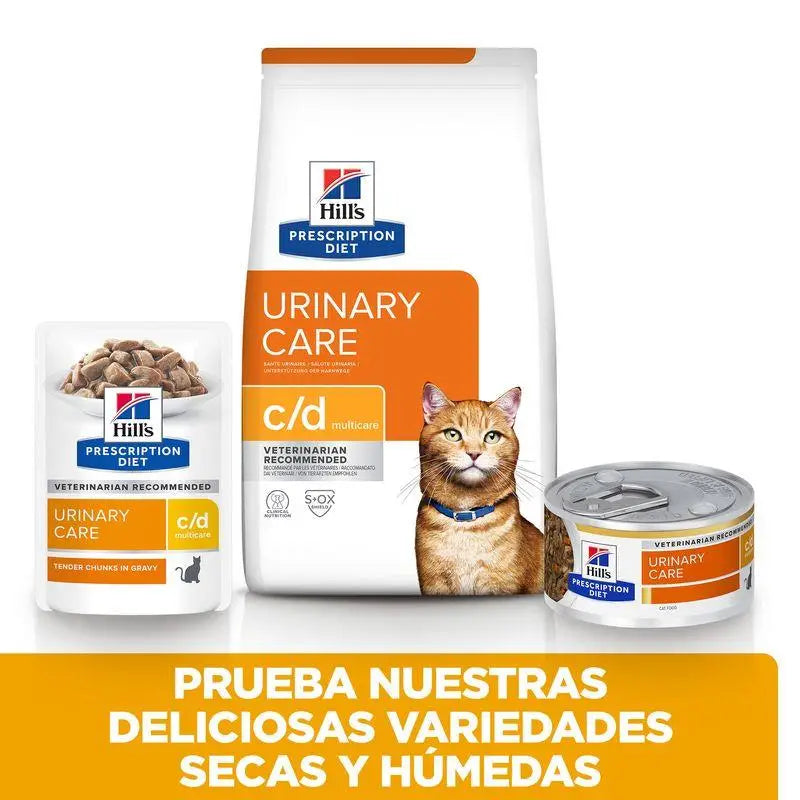 HILL'S FELINE C/D 3kg POLLO (enfermedad urinaria)