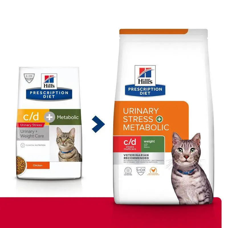 Hill's Feline c/d Urinary Stress + Metabolic 3Kg