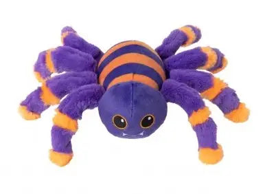 FUZZYARD HALLOWEEN TOY - ARAÑA JEEPERS ORANGE / PURPLE TALLA S 24 x 15 x 6,5 CM