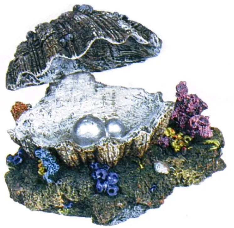 FLAMINGO DECORACION ACUARIOS CONCHA MOVIL