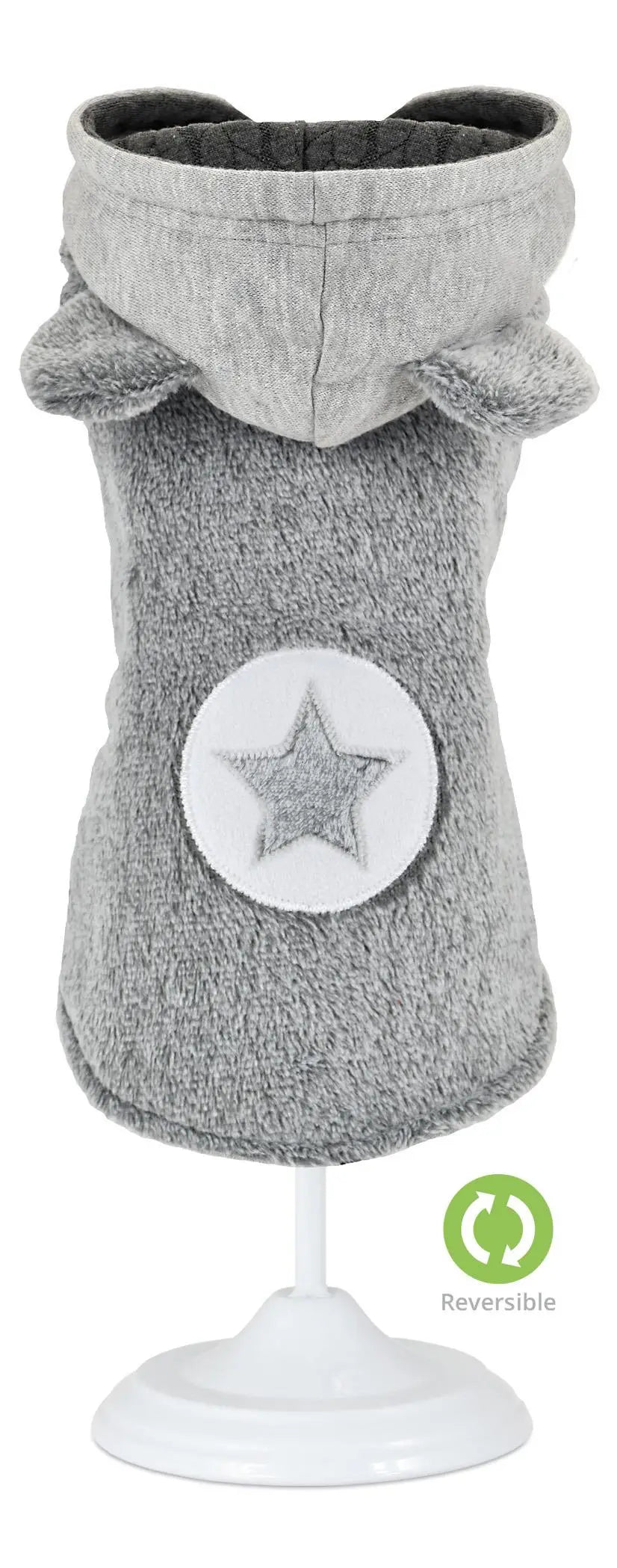 NAYECO SUDADERA REVERSIBLE CON CAPUCHA TEDDY STAR 40CM