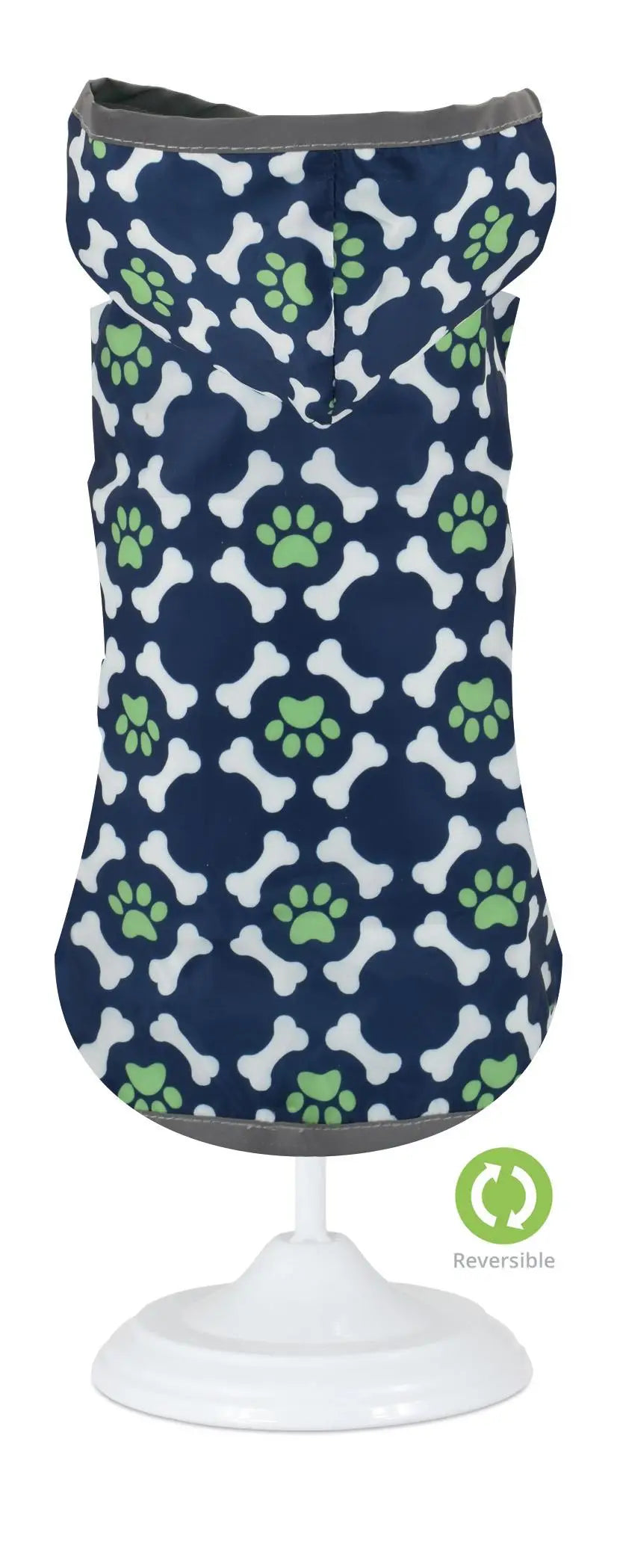 NAYECO IMPERMEABLE REVERSIBLE HUELLA- VERDE 40CM