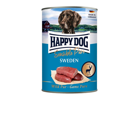 Happy Dog Sensible Pure Sweden (Wild Pur)  200g Lata
