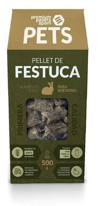 HENO DE FESTUCA PELLETS 500GR PREMIUM