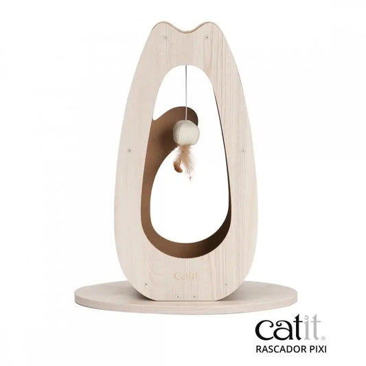 RASCADOR CATIT PIXI TALL FIGURA GATO 45X23,5X56CM